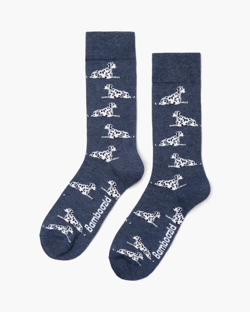BAMBOOZLD SOCKS DALMATION SIZE 7-11