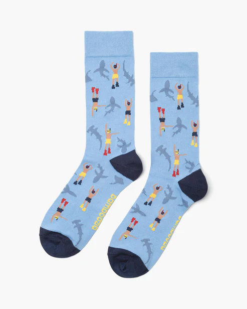 BAMBOOZLD SOCKS SWIM SIZE 7-11