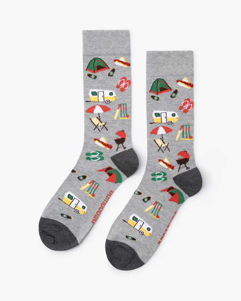 BAMBOOZLD SOCKS SUMMER CAMP SIZE 7-11