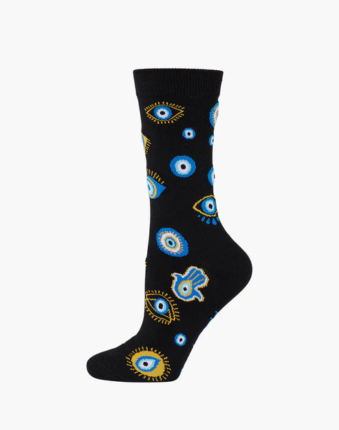 BAMBOOZLD SOCKS EVIL EYE SIZE 2-8