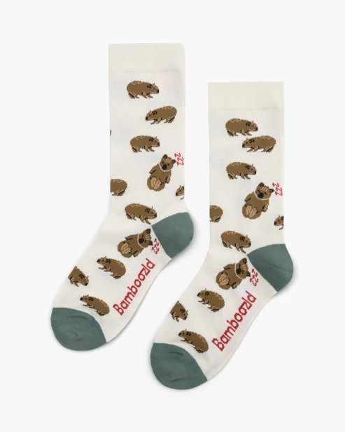 BAMBOOZLD SOCKS WALLY WOMBAT SIZE 2-8