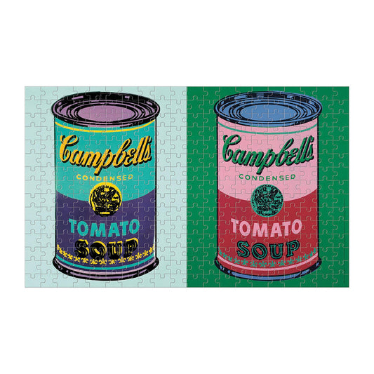 ANDY WARHOL SOUP CAN LENTICULAR PUZZLE 300 PC