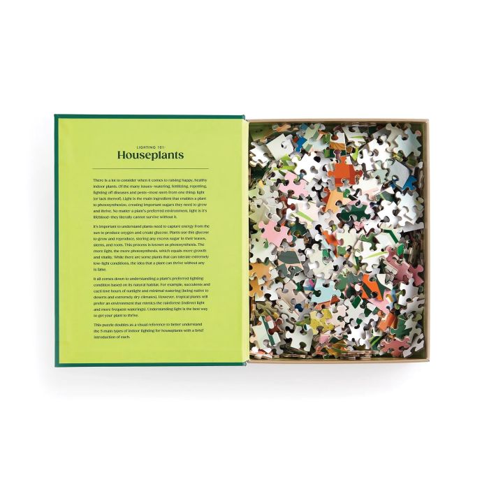 HOUSE PLANTS BOOK PUZZLE - 500PC