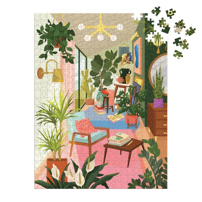 HOUSE PLANTS BOOK PUZZLE - 500PC