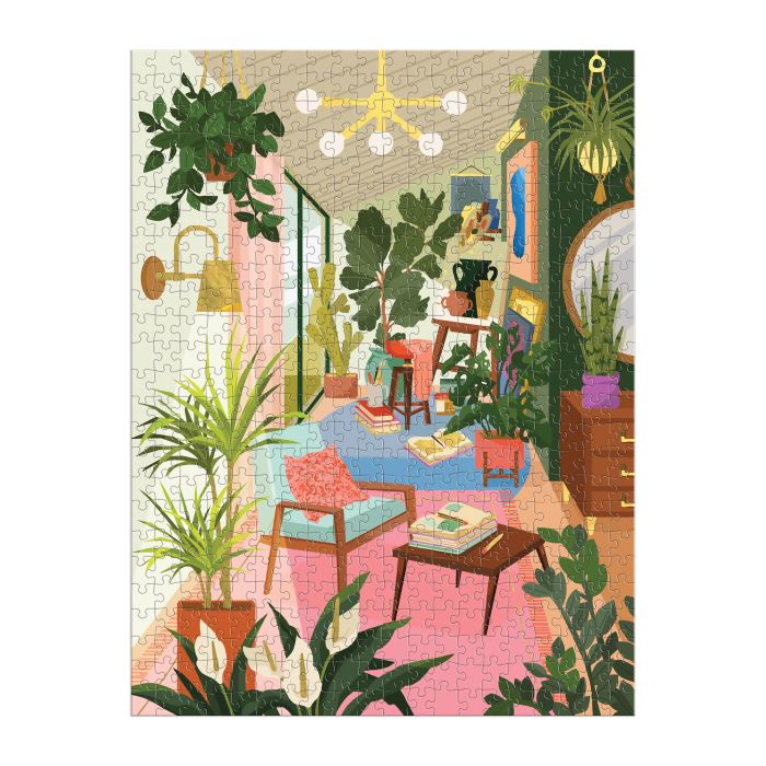 HOUSE PLANTS BOOK PUZZLE - 500PC