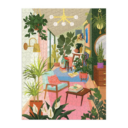 HOUSE PLANTS BOOK PUZZLE - 500PC