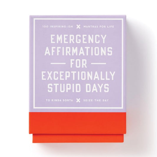 BRASS MONKEY EMERGENCY AFFIRMATIONS