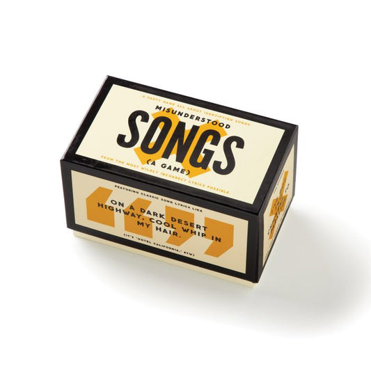 BRASS MONKEY MISUNDERSTOOD SONGS GAME