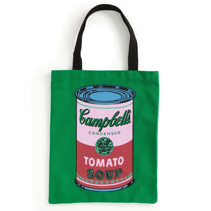 ANDY WARHOL SOUP CAN TOTE BAG SHOPPER