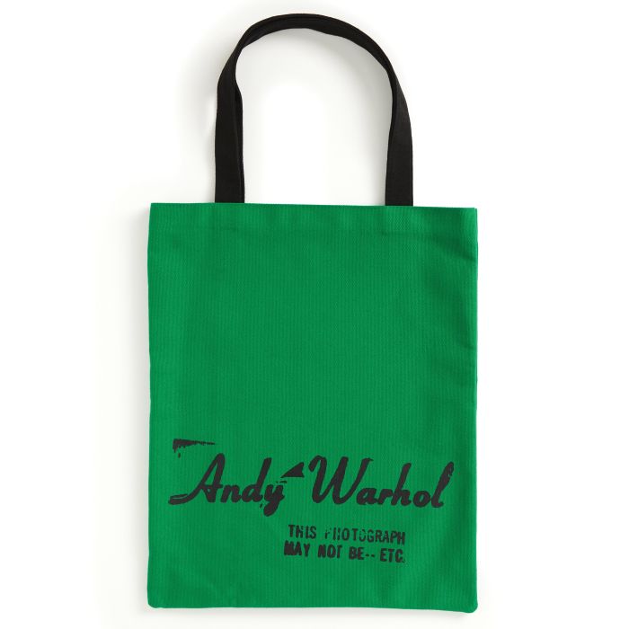 ANDY WARHOL SOUP CAN TOTE BAG SHOPPER