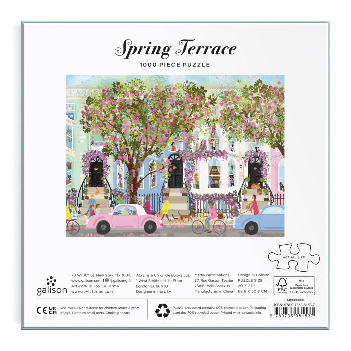 JOY LAFORME SPRING TERRACE PUZZLE 500PC