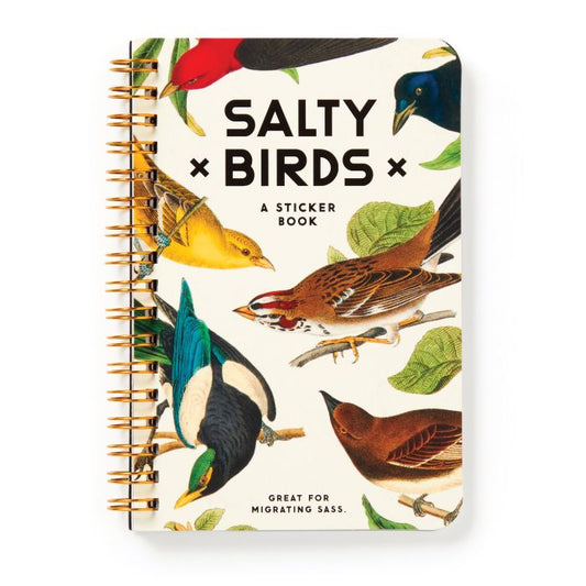 BRASS MONKEY SALTY BIRDS STICKER BOOK