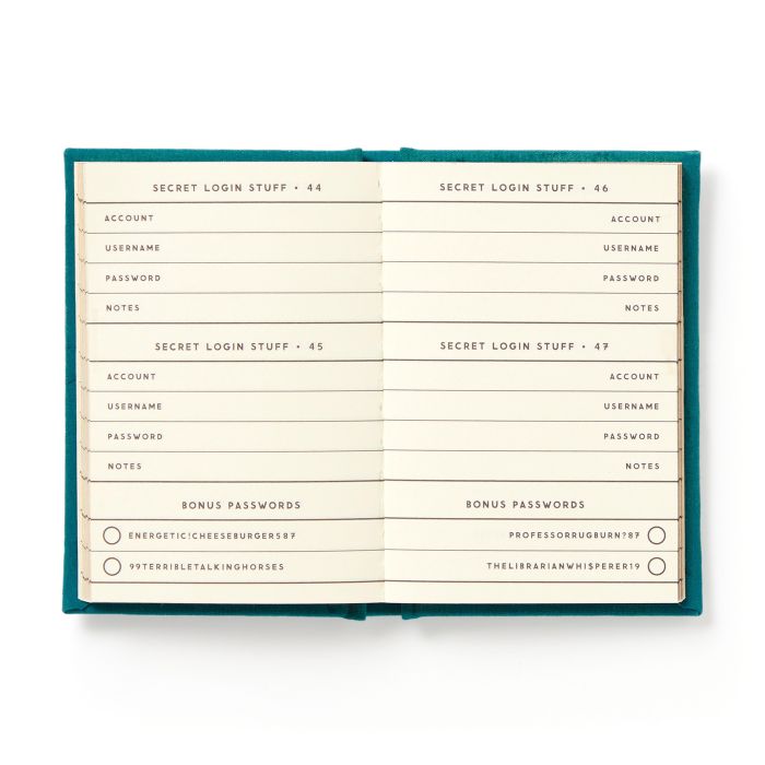 BRASS MONKEY A TINY PASSWORD DIARY