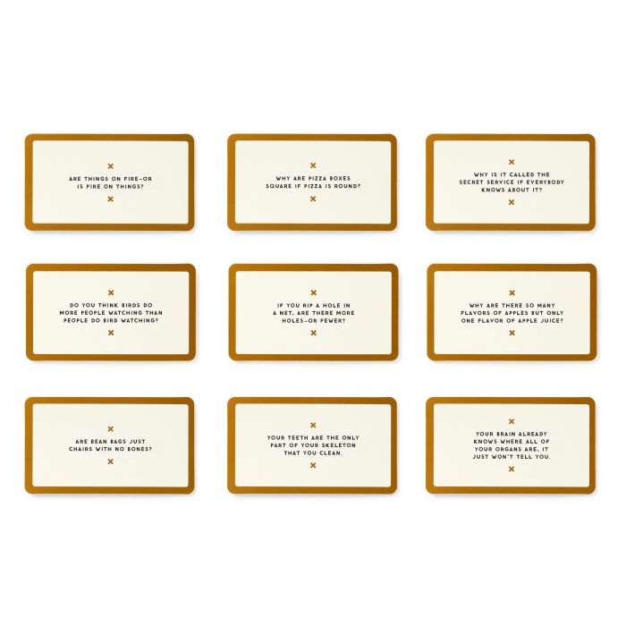 BRASS MONKEY STONER THOUGHTS CONVERSATION STARTERS