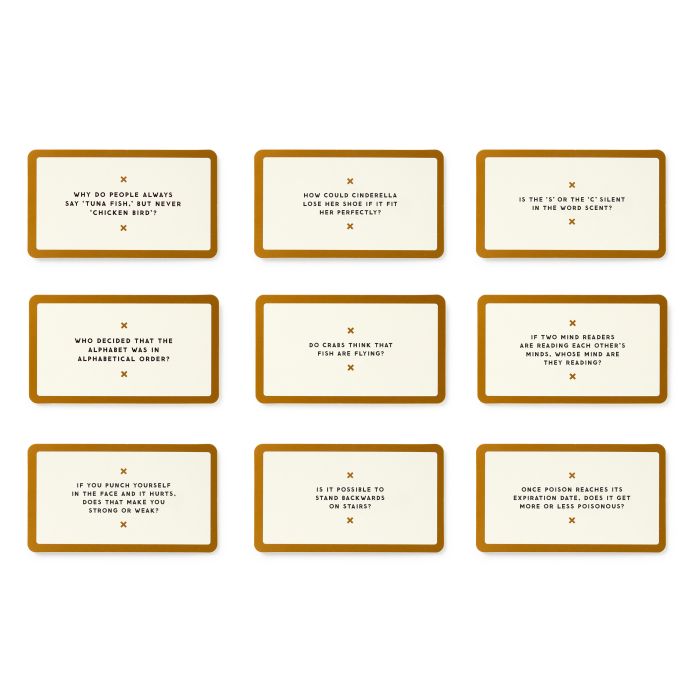 BRASS MONKEY STONER THOUGHTS CONVERSATION STARTERS