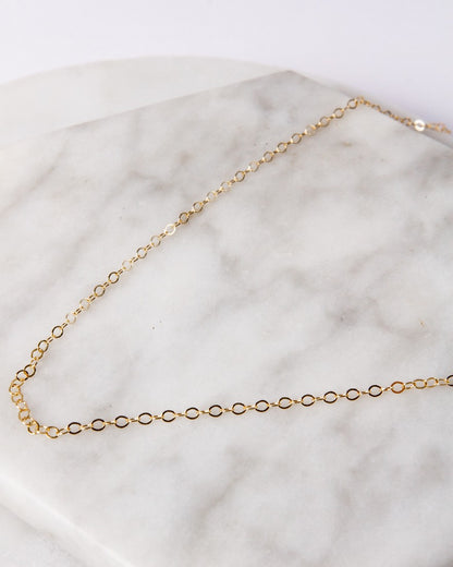 HAND PICKED GOLD FILLED CHAIN 50CM