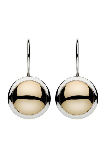 NAJO DISC EARRING GOLD PLATED