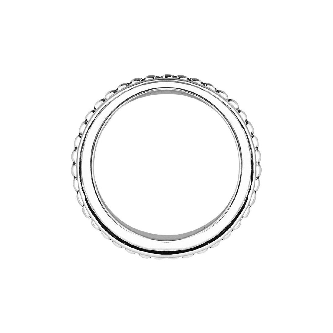 NAJO SILVER 15MM WIDE RING 3 SPINNING BANDS LARGE
