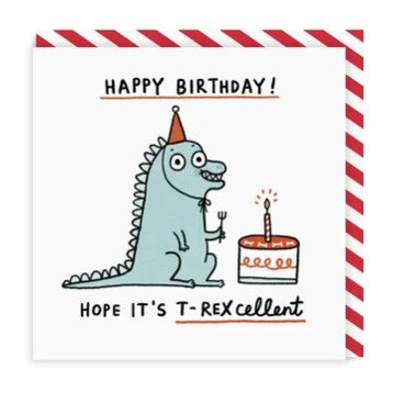 OHH DEER T REXCELLENT BIRTHDAY