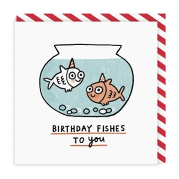 OHH DEER BIRTHDAY FISHES FOR YOU