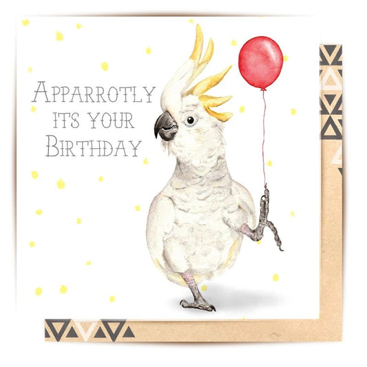 LALA CARD APPARROTLY ITS YOUR BIRTHDAY